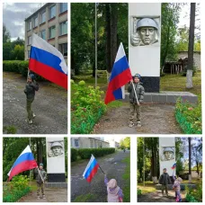 В Ковернинском округе прошли праздничные мероприятия, посвящённые Дню государственного флага